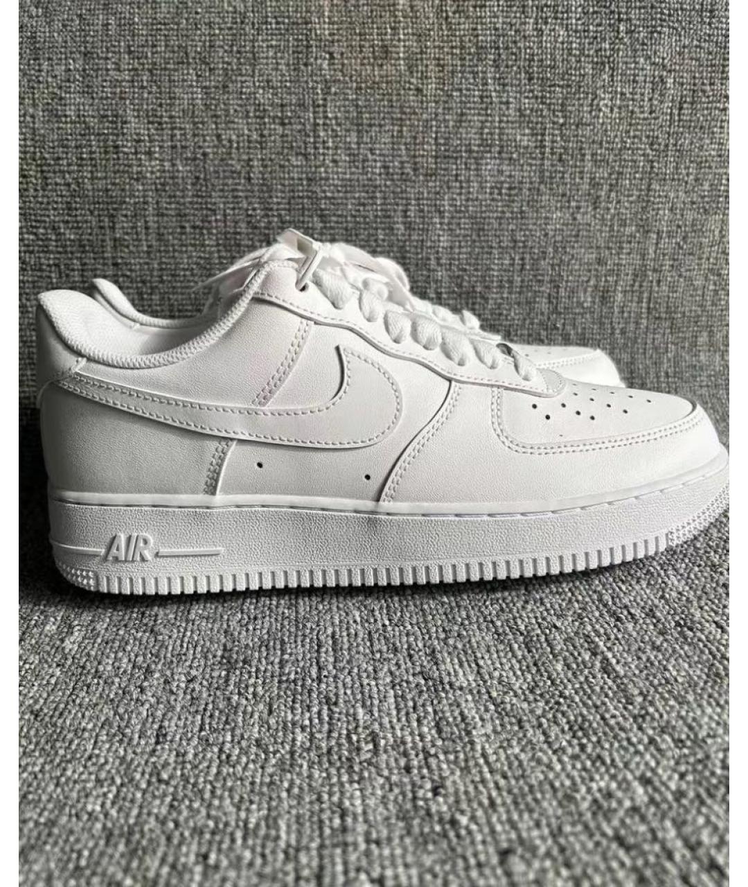 NIKE Белые кожаные кеды, фото 5