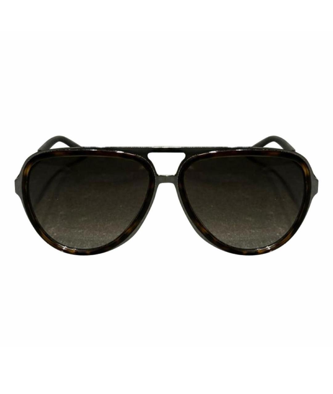 GUCCI Коричневые солнцезащитные очки, фото 1