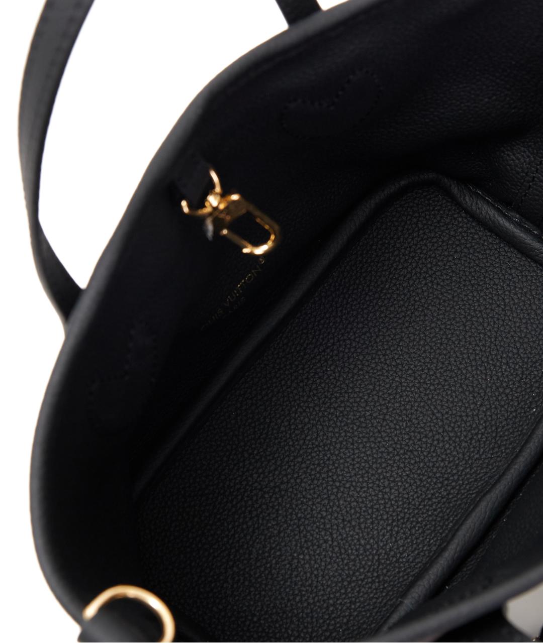 LOUIS VUITTON Коричневая кожаная сумка тоут, фото 5