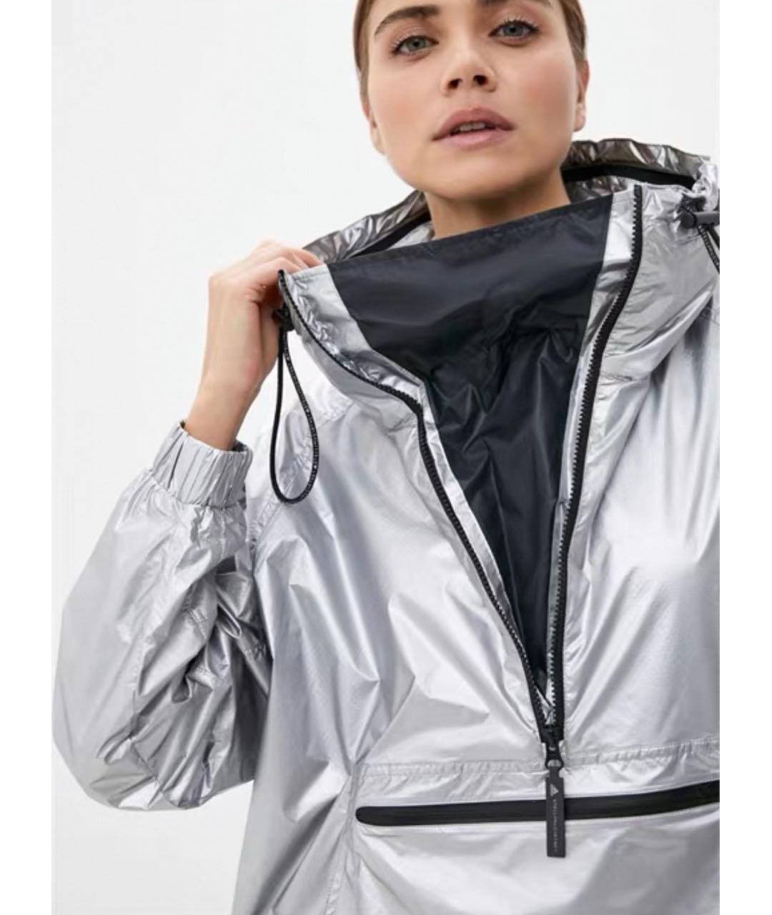 ADIDAS BY STELLA MCCARTNEY Серебряная куртка, фото 7