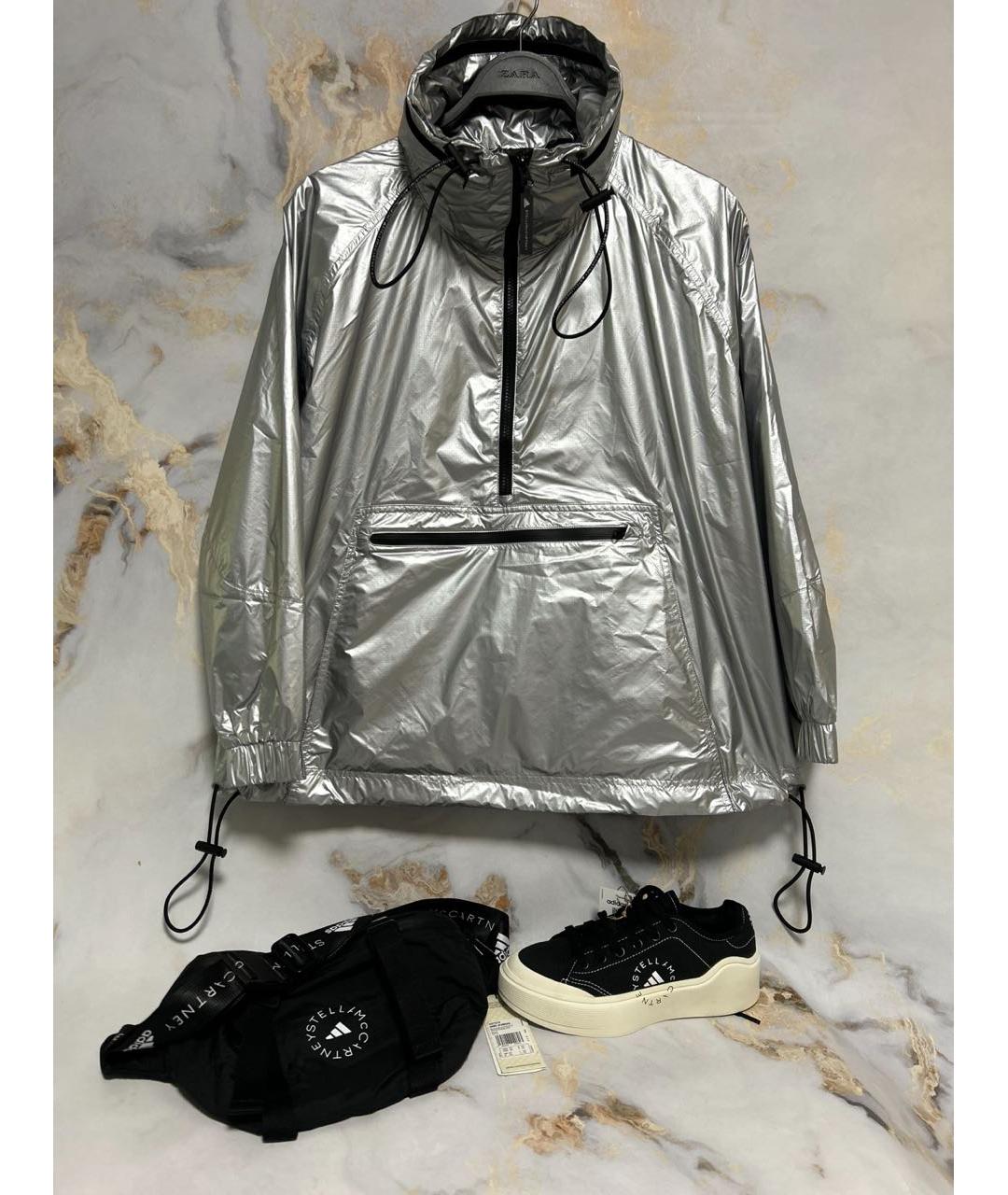 ADIDAS BY STELLA MCCARTNEY Серебряная куртка, фото 4