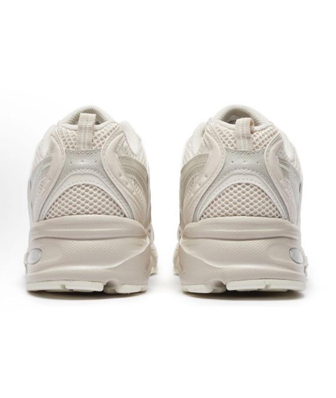 NEW BALANCE Бежевые синтетические низкие кроссовки / кеды, фото 4