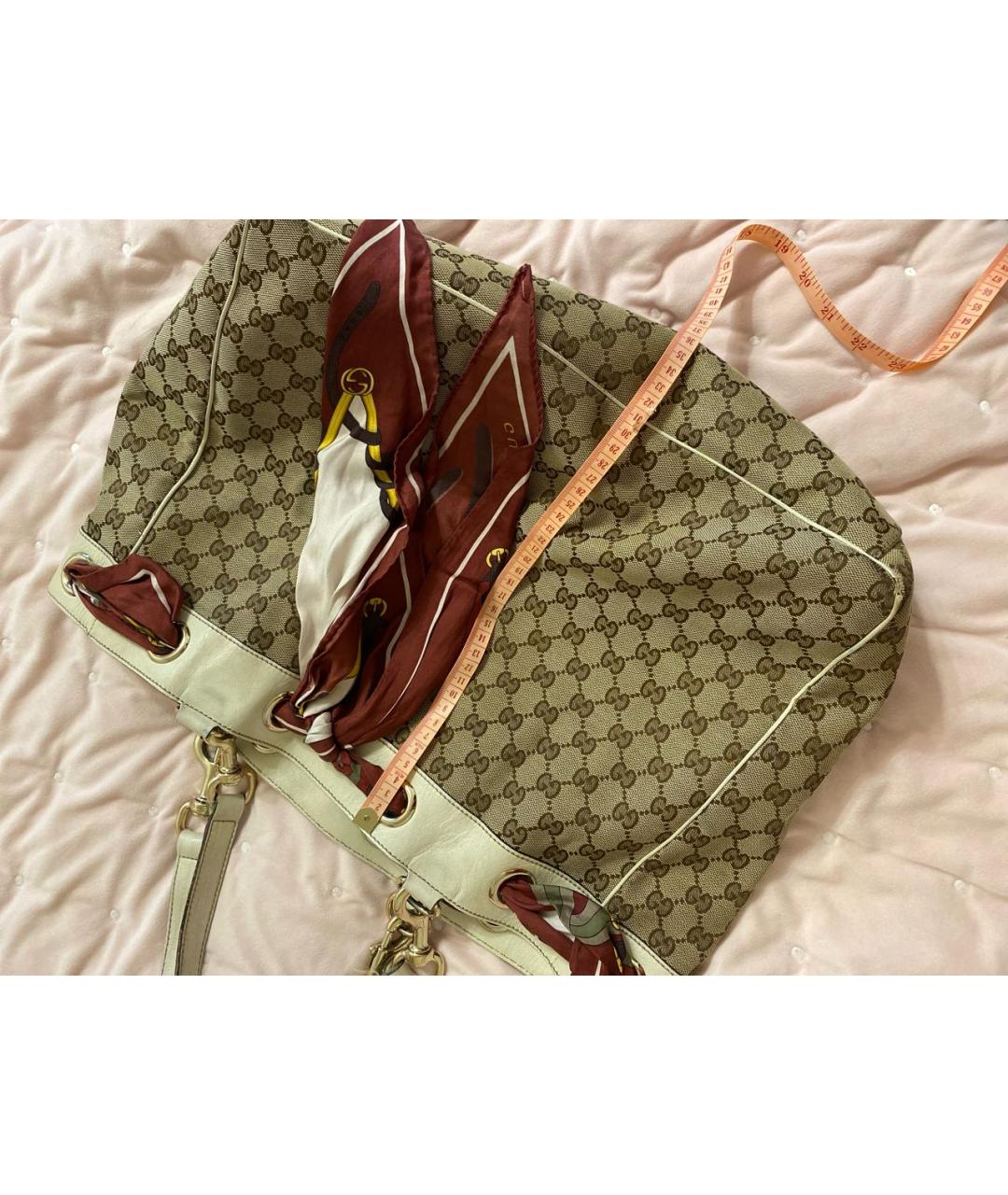 GUCCI Тканевая сумка тоут, фото 6
