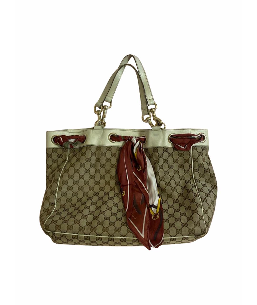 GUCCI Тканевая сумка тоут, фото 1