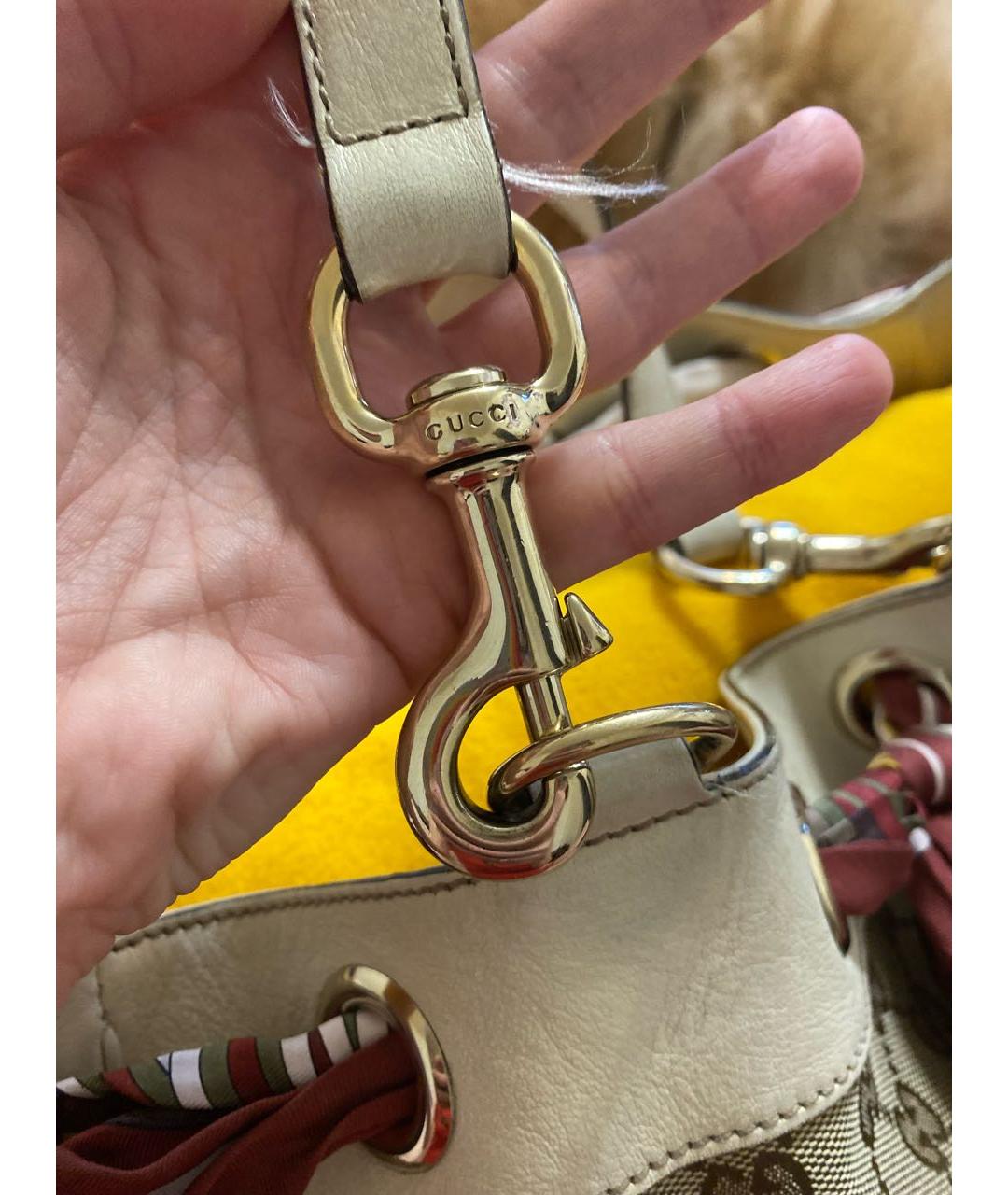 GUCCI Тканевая сумка тоут, фото 3