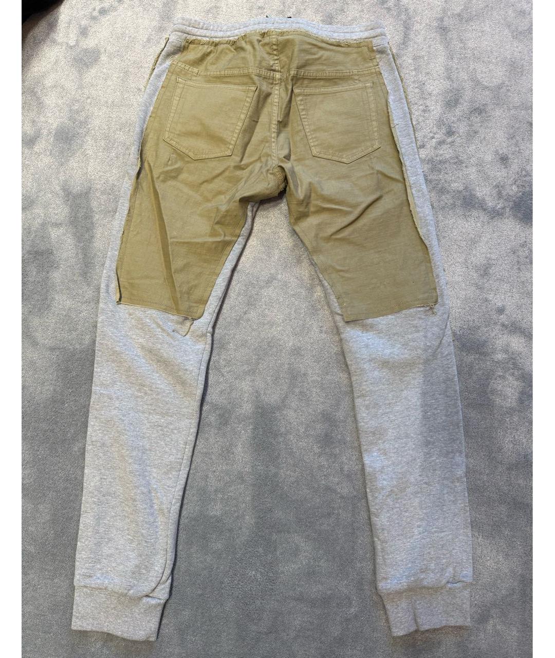 BALMAIN Мульти хлопковые повседневные брюки, фото 2