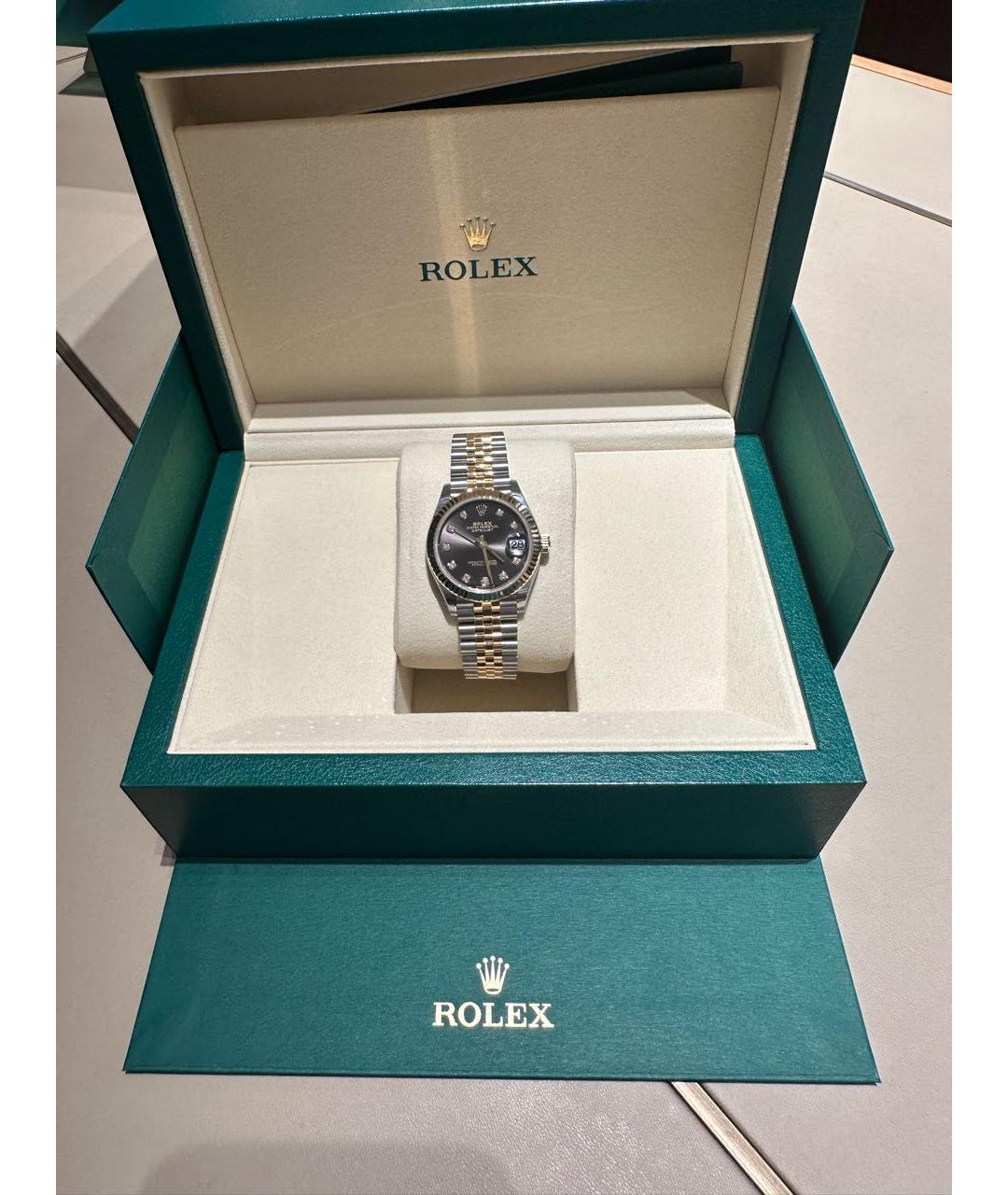 ROLEX Коричневые часы, фото 2