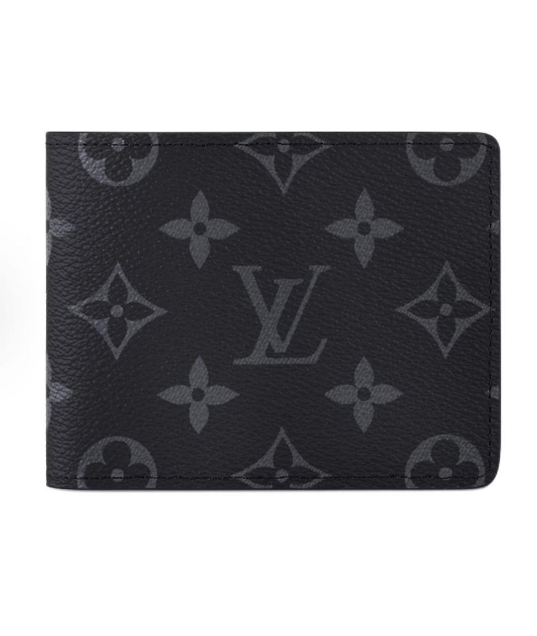 LOUIS VUITTON Черный кошелек, фото 6