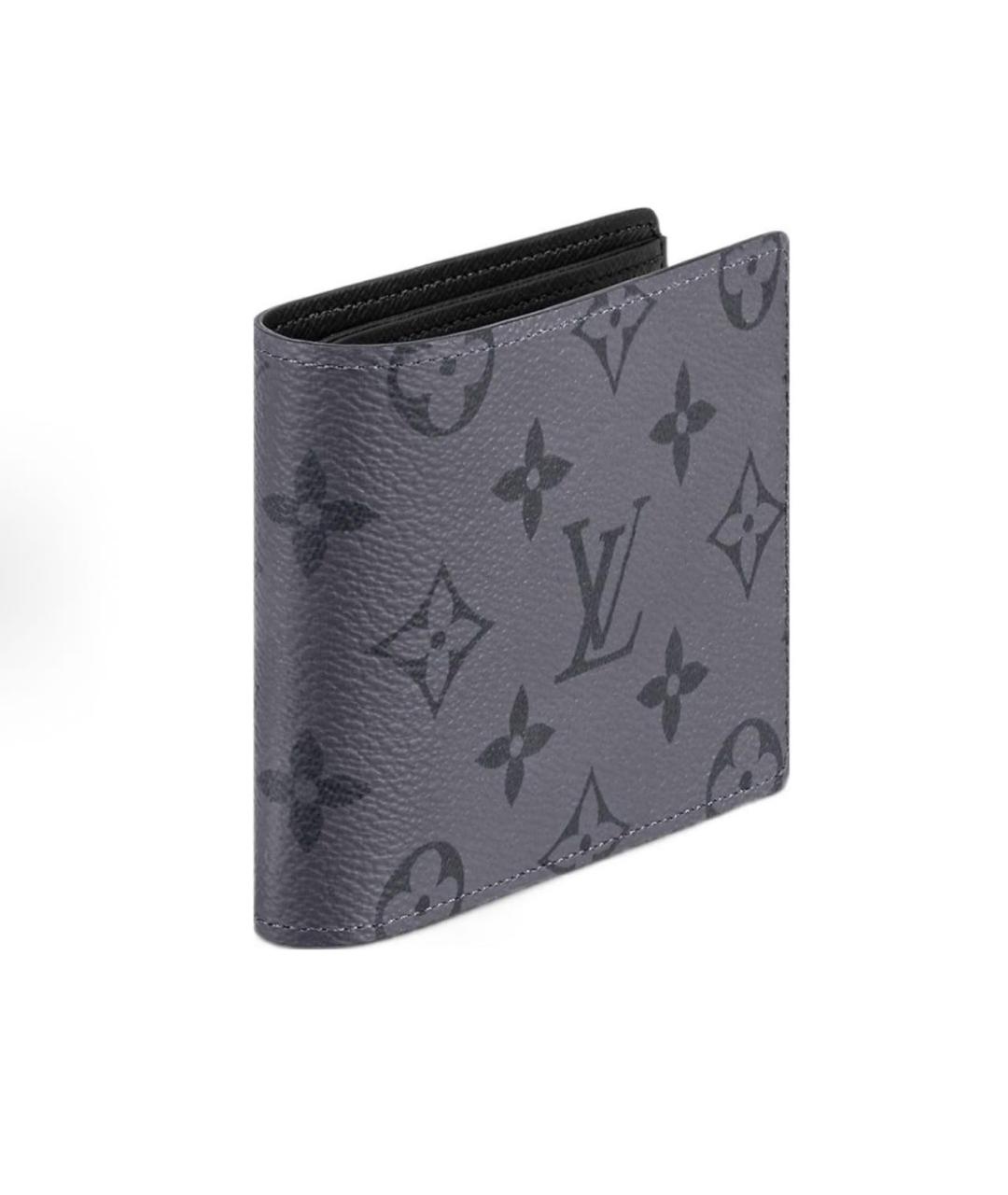 LOUIS VUITTON Антрацитовый кошелек, фото 2