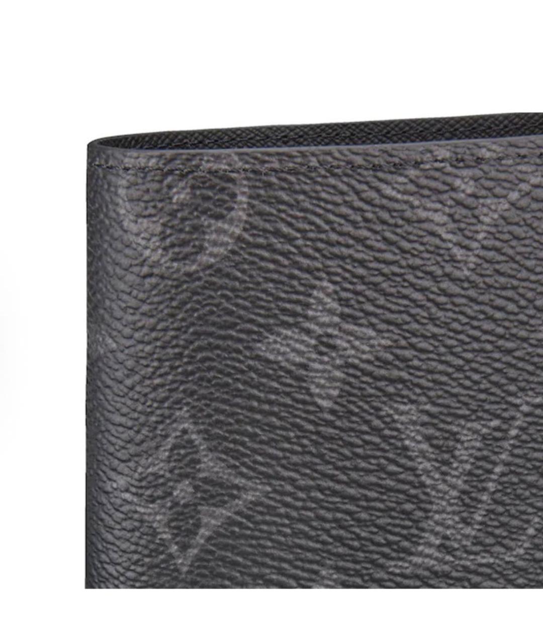 LOUIS VUITTON Антрацитовый кошелек, фото 5