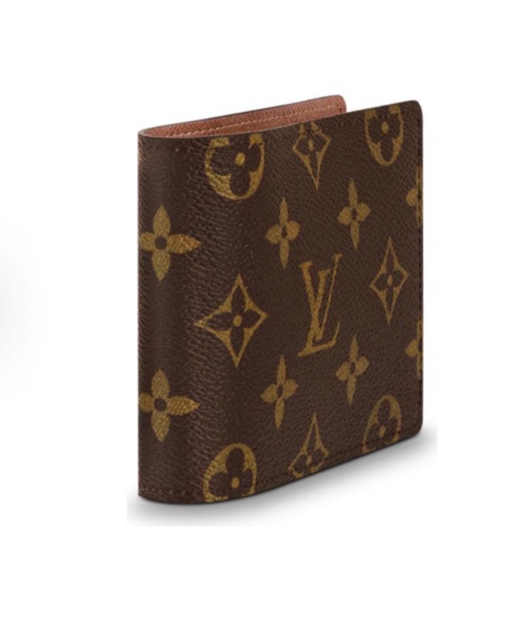 LOUIS VUITTON Коричневый кошелек, фото 2