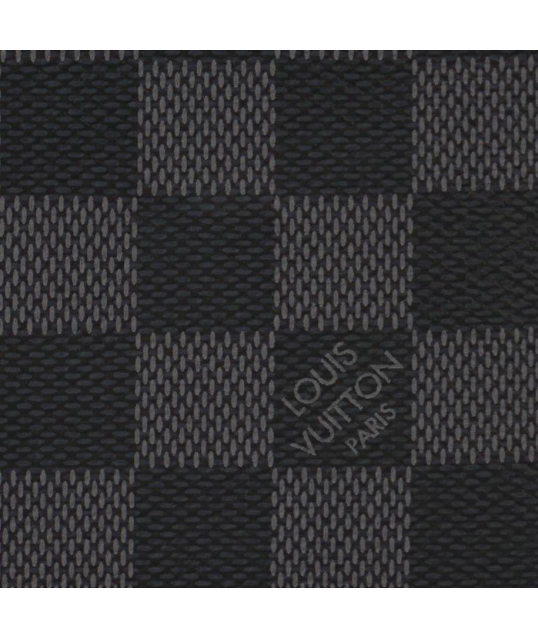 LOUIS VUITTON Антрацитовый кошелек, фото 5
