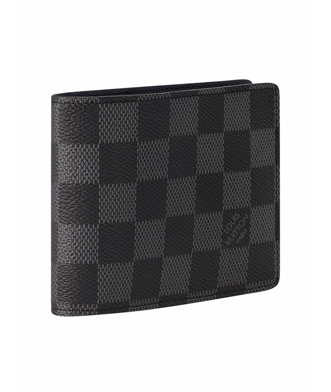 LOUIS VUITTON Антрацитовый кошелек, фото 1
