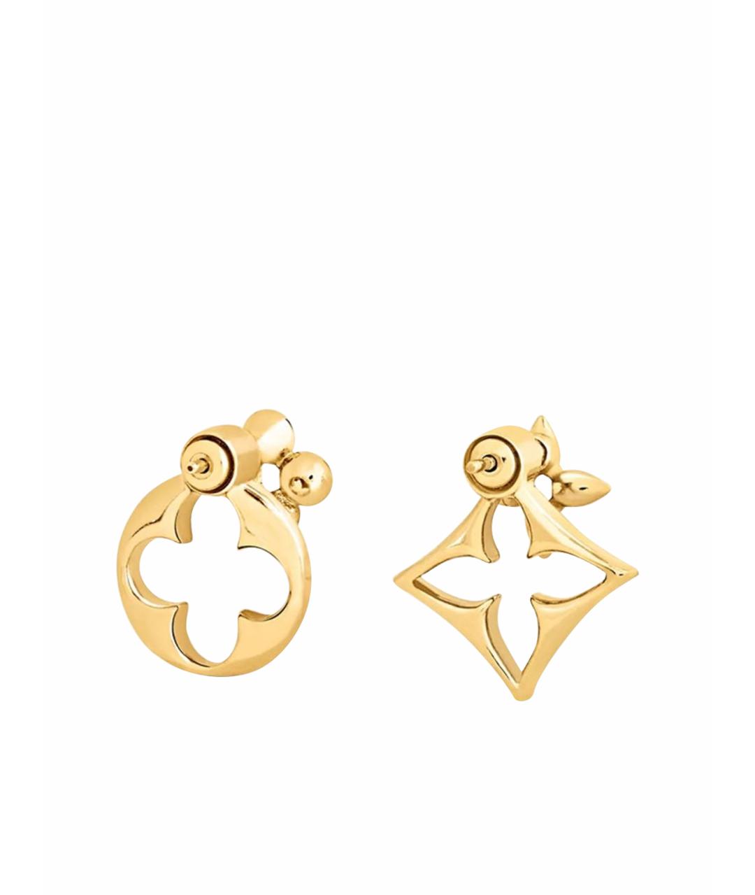 LOUIS VUITTON Золотые серьги, фото 1