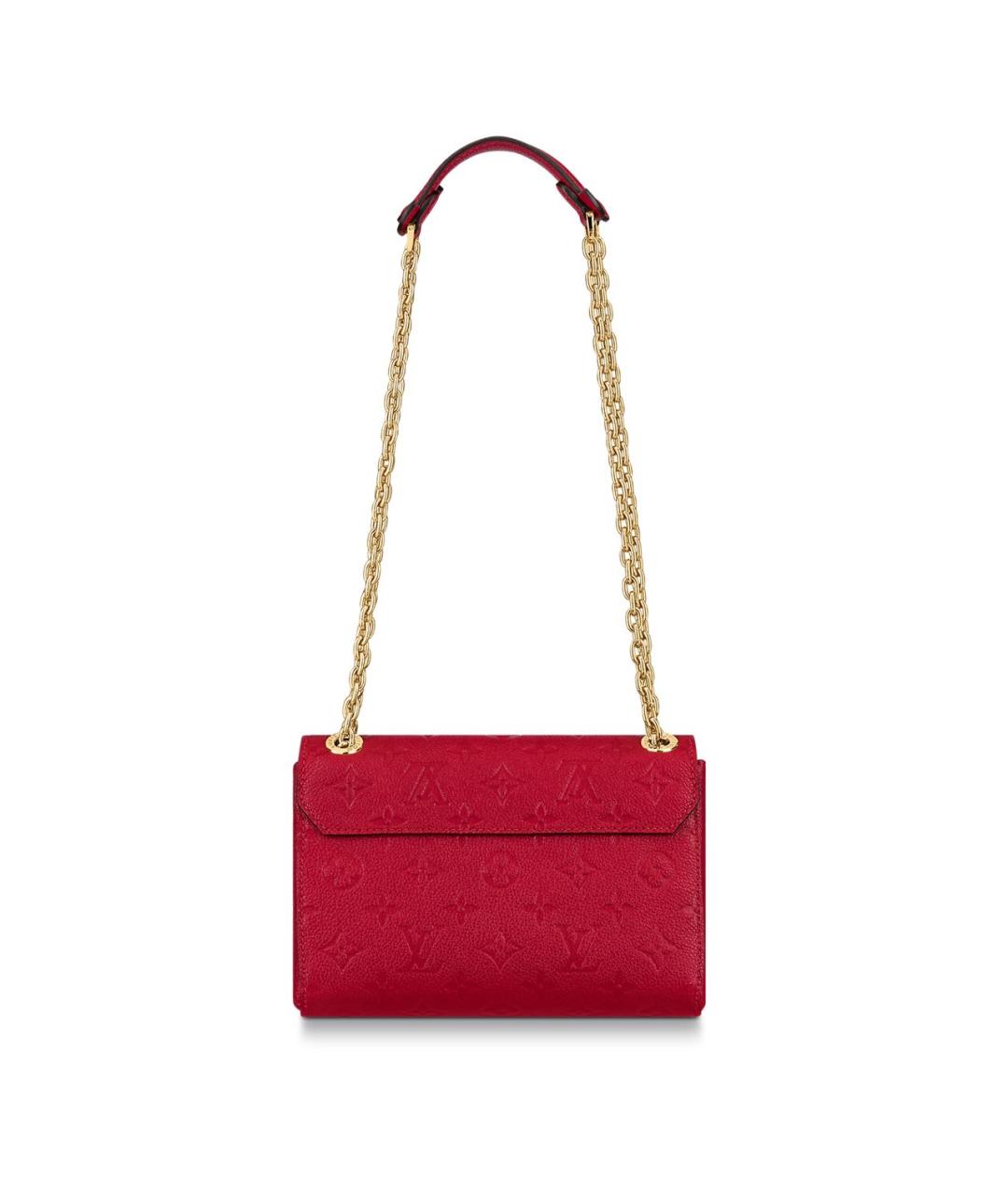 LOUIS VUITTON Красная сумка через плечо, фото 5