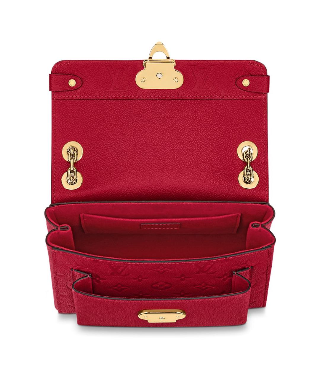 LOUIS VUITTON Красная сумка через плечо, фото 3