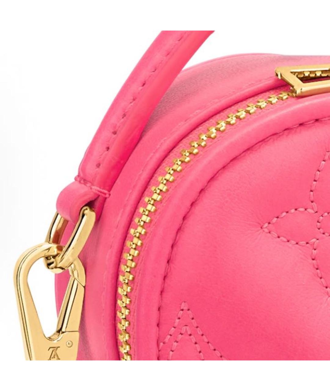 LOUIS VUITTON Фуксия сумка с короткими ручками, фото 4