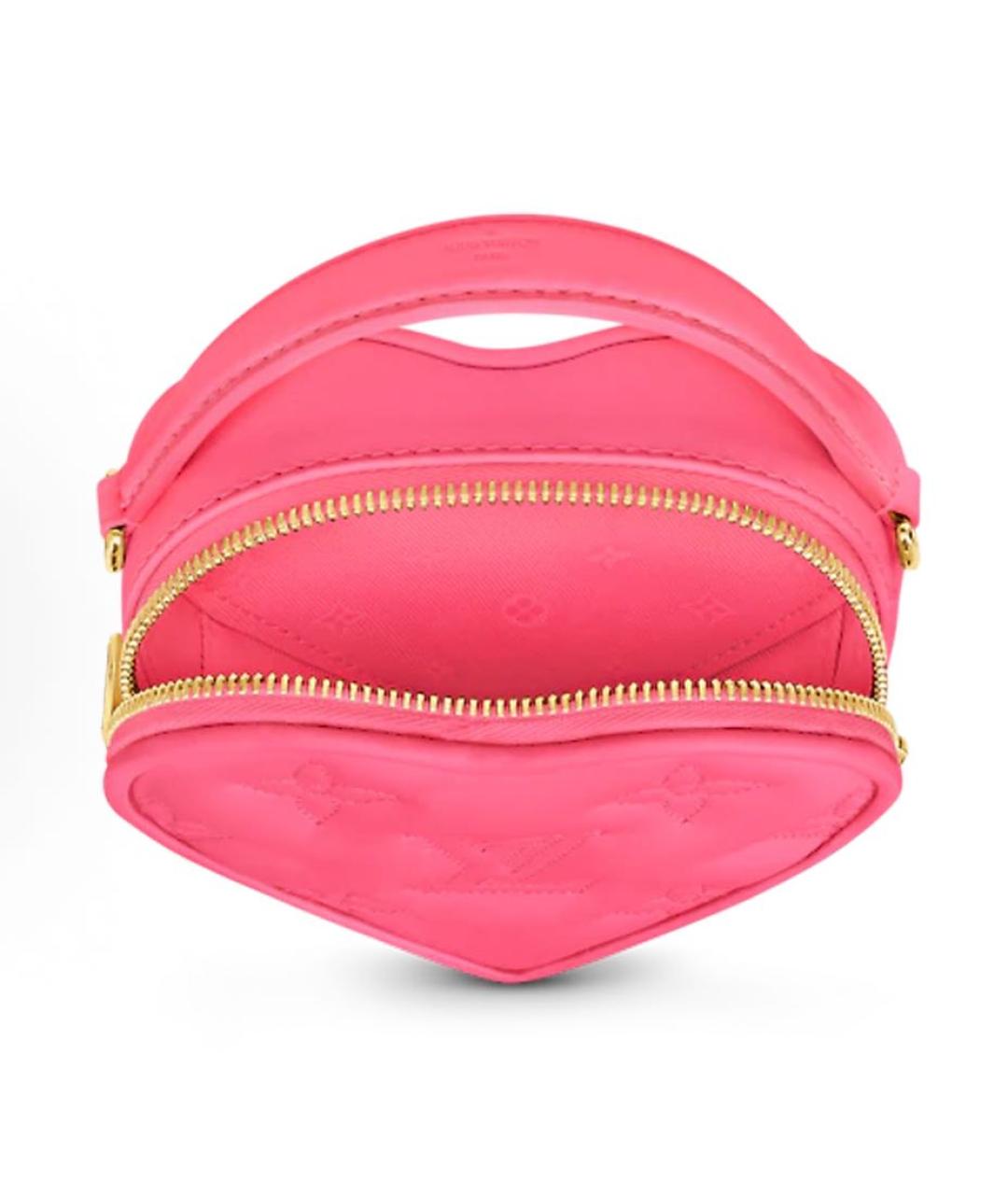LOUIS VUITTON Фуксия сумка с короткими ручками, фото 2