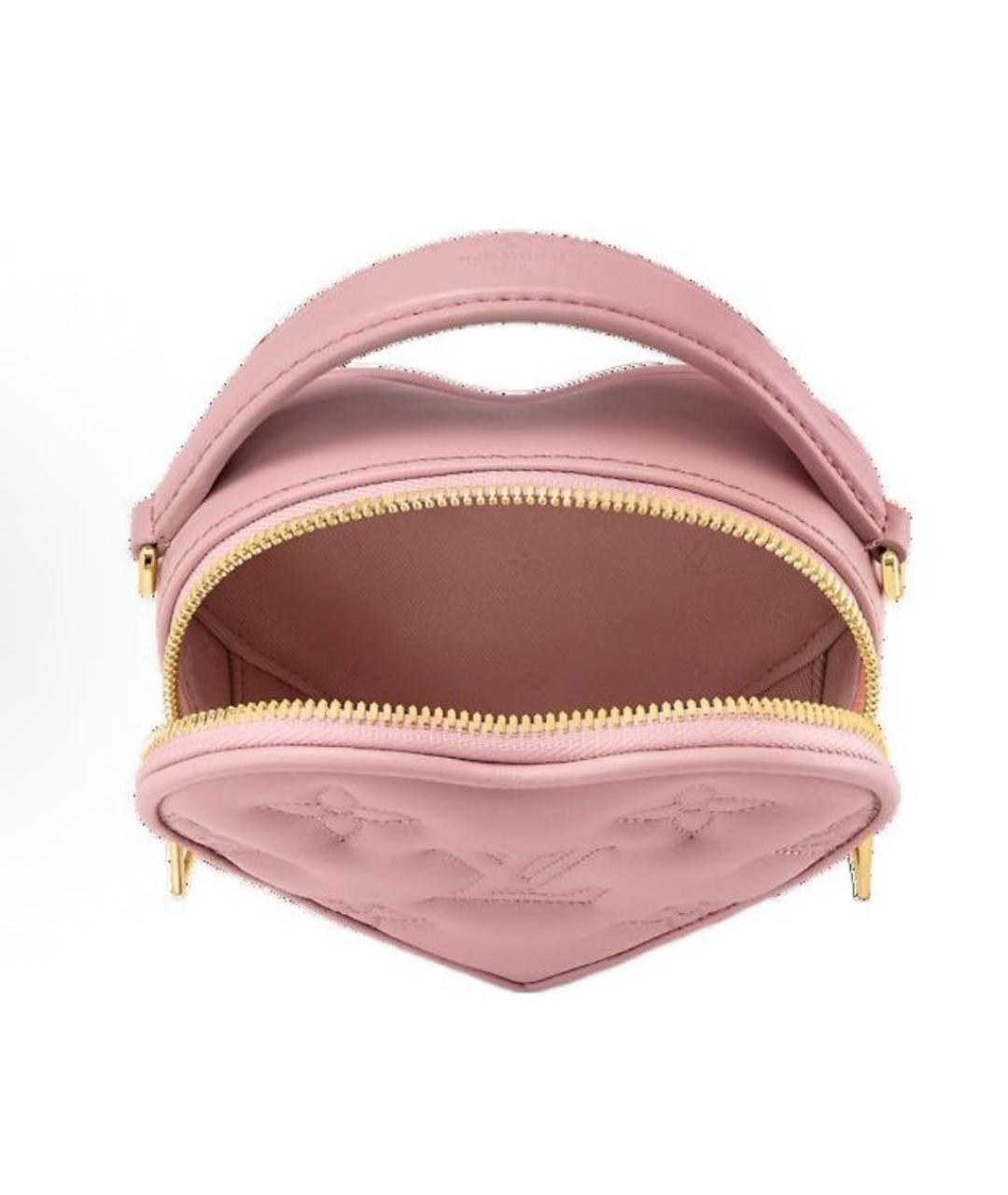 LOUIS VUITTON Розовая сумка с короткими ручками, фото 2