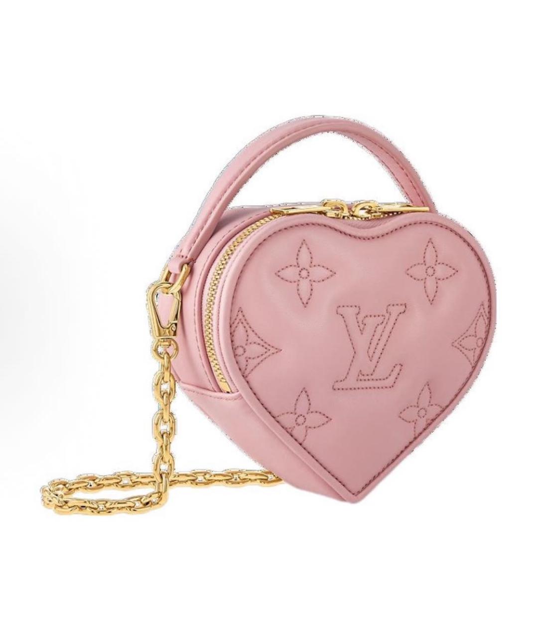 LOUIS VUITTON Розовая сумка с короткими ручками, фото 4