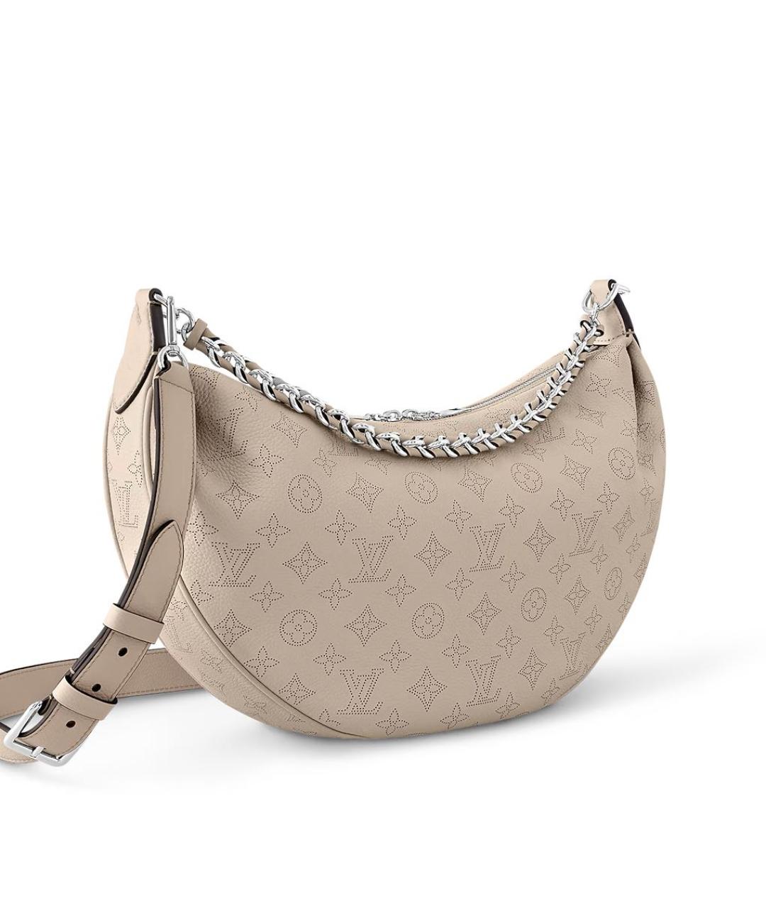 LOUIS VUITTON Бежевая сумка с короткими ручками, фото 2