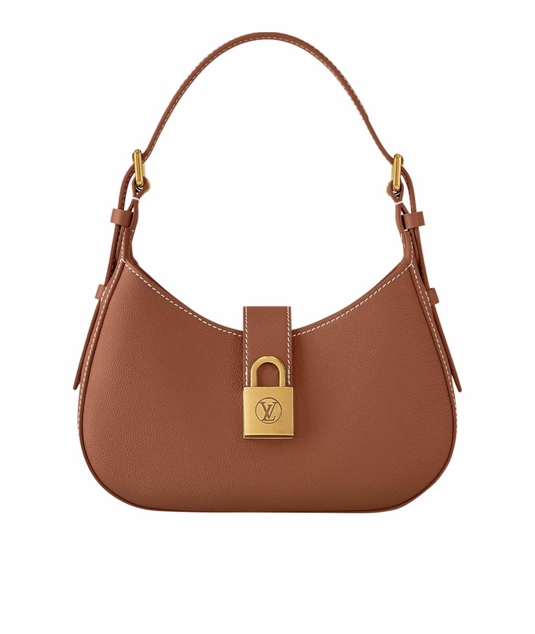 LOUIS VUITTON Коричневая сумка с короткими ручками, фото 1