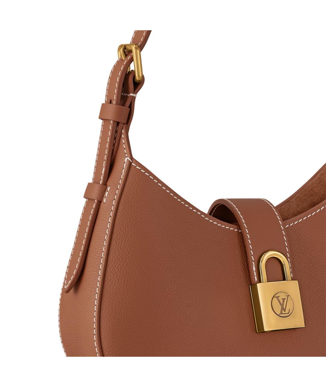 LOUIS VUITTON Коричневая сумка с короткими ручками, фото 2