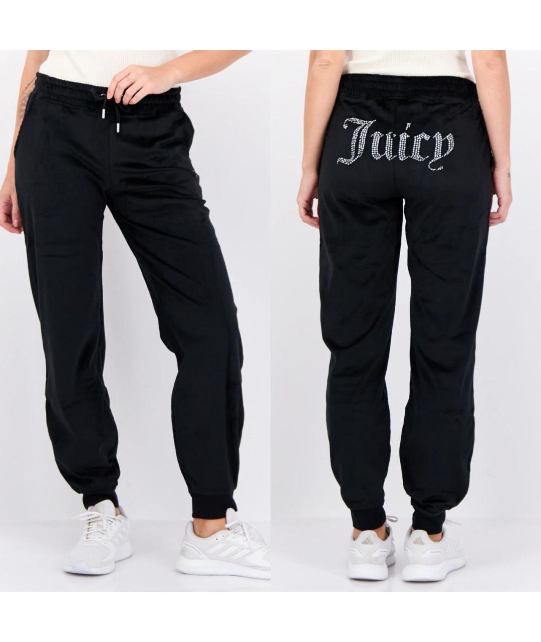 JUICY COUTURE Черный полиэстеровый костюм с брюками, фото 7