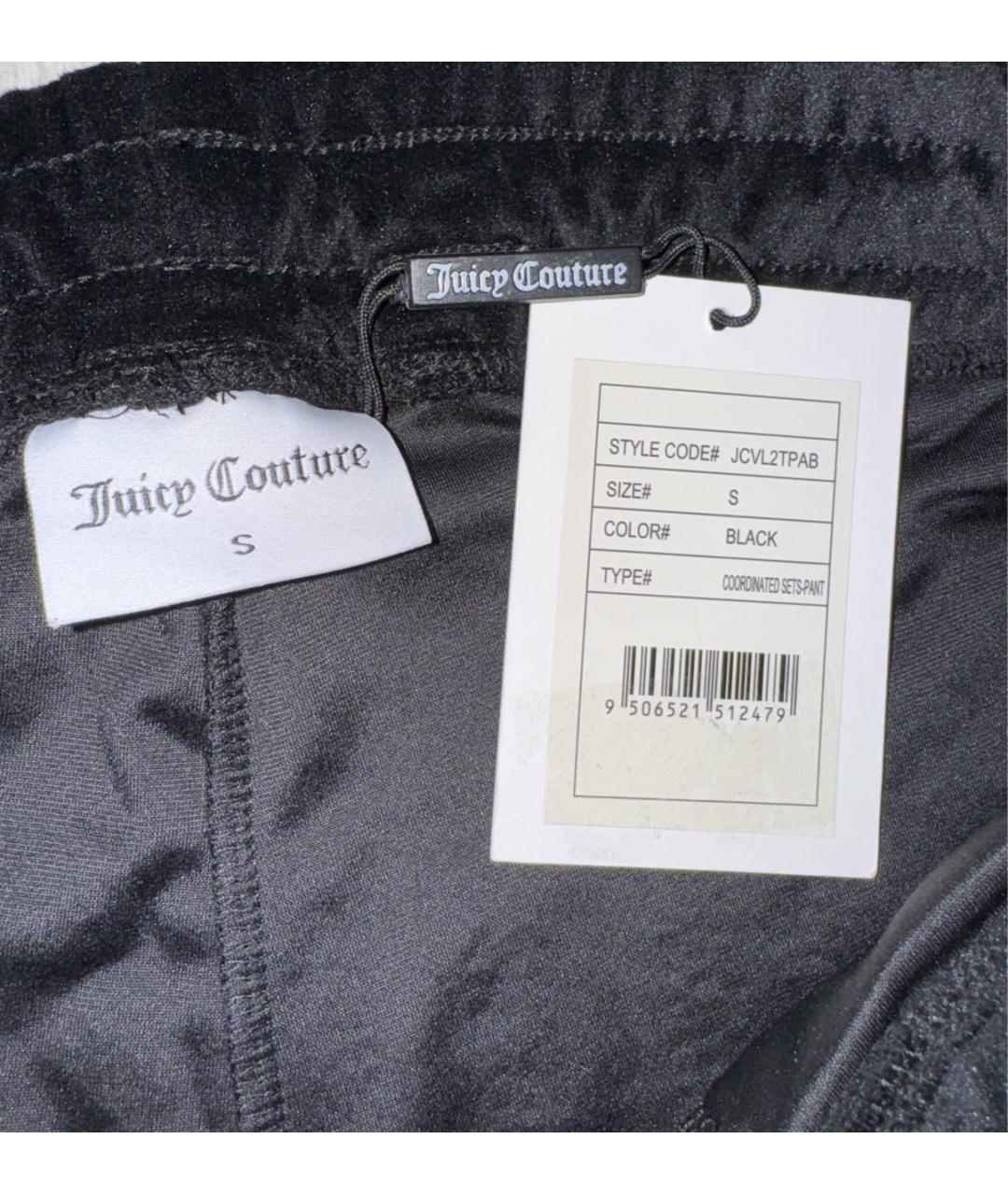 JUICY COUTURE Черный полиэстеровый костюм с брюками, фото 5