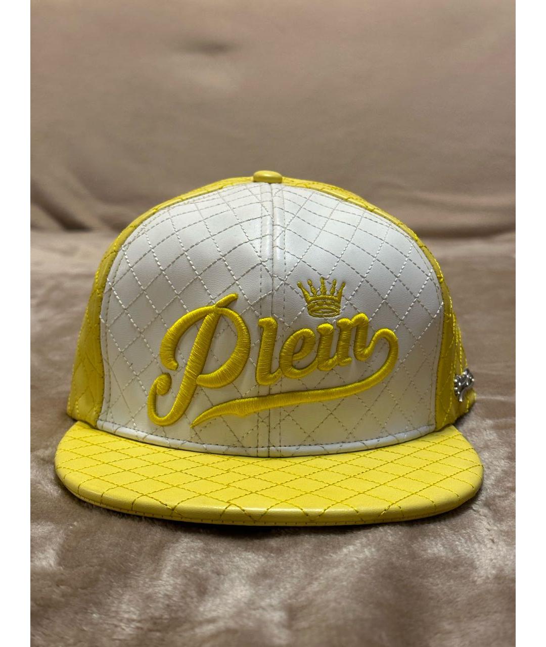 PHILIPP PLEIN Желтая кепка/бейсболка, фото 9