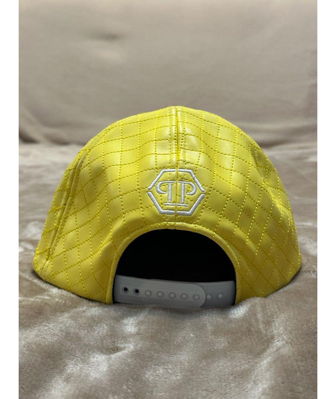 PHILIPP PLEIN Желтая кепка/бейсболка, фото 4