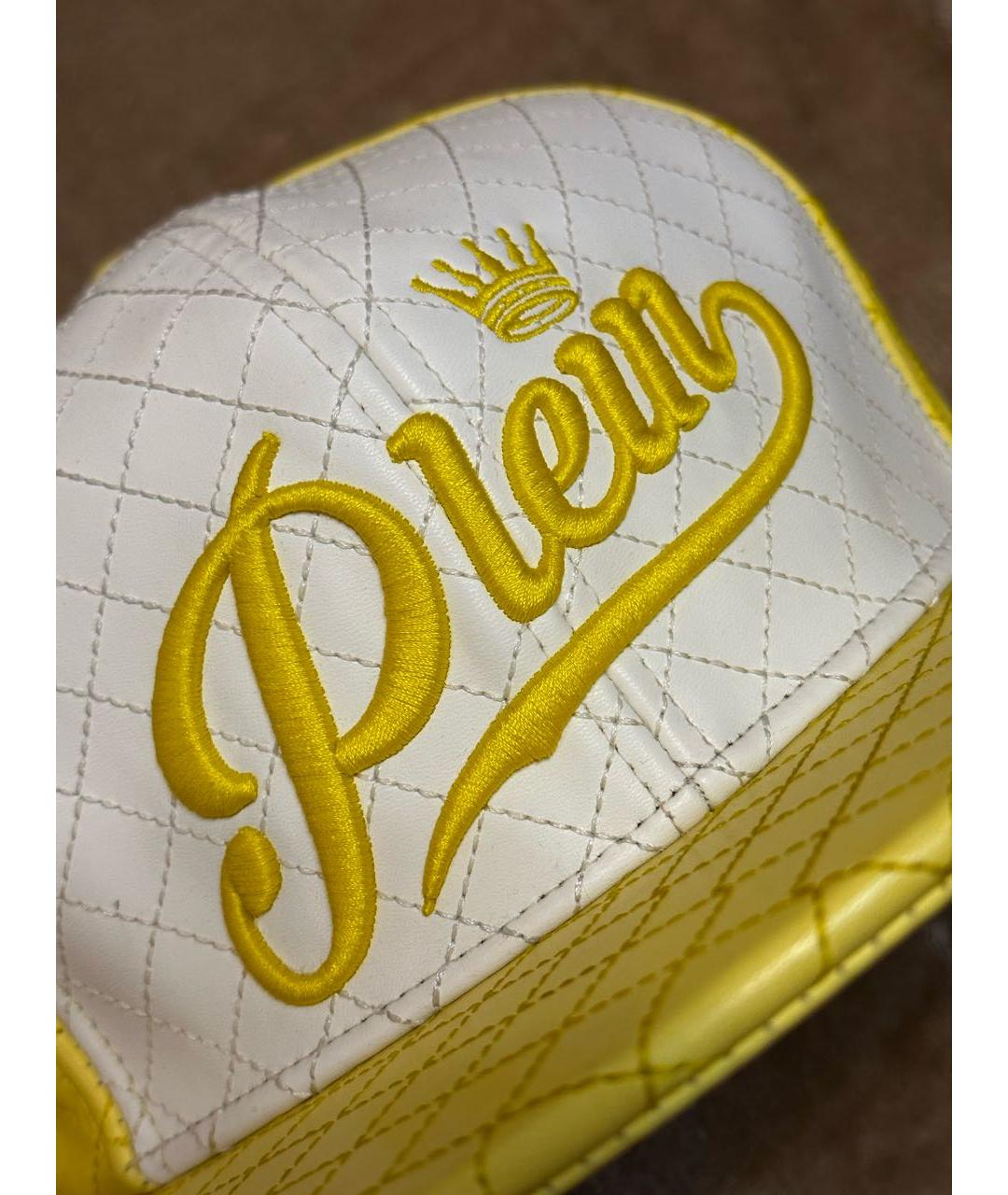 PHILIPP PLEIN Желтая кепка/бейсболка, фото 8