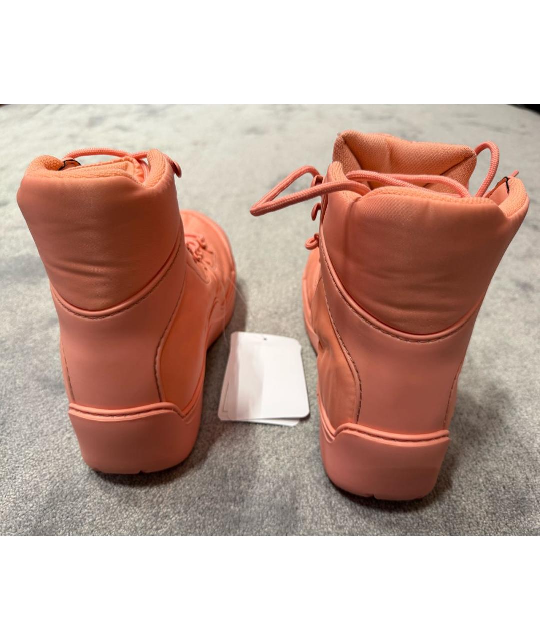 BOTTEGA VENETA Розовые ботинки, фото 4