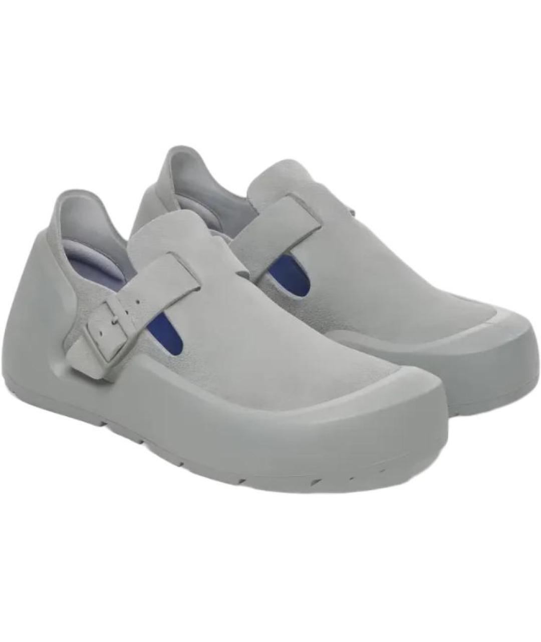 BIRKENSTOCK Серые сабо, фото 3