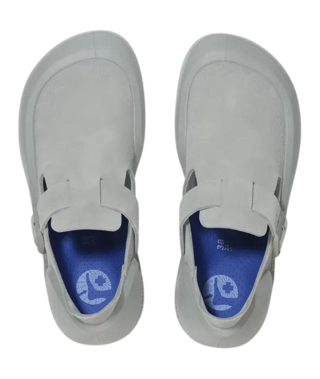BIRKENSTOCK Серые сабо, фото 4