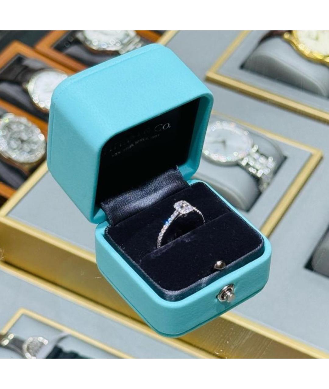 TIFFANY&CO Платиновое кольцо, фото 5