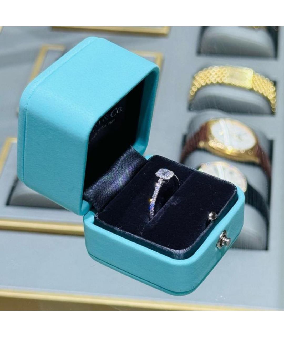 TIFFANY&CO Платиновое кольцо, фото 4