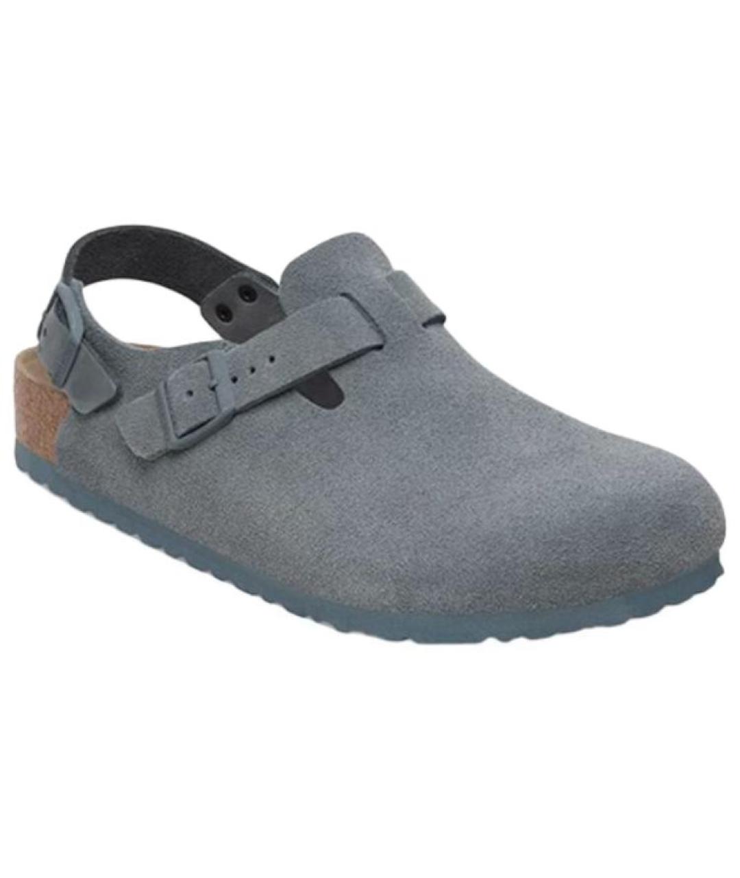 BIRKENSTOCK Серые сабо, фото 2