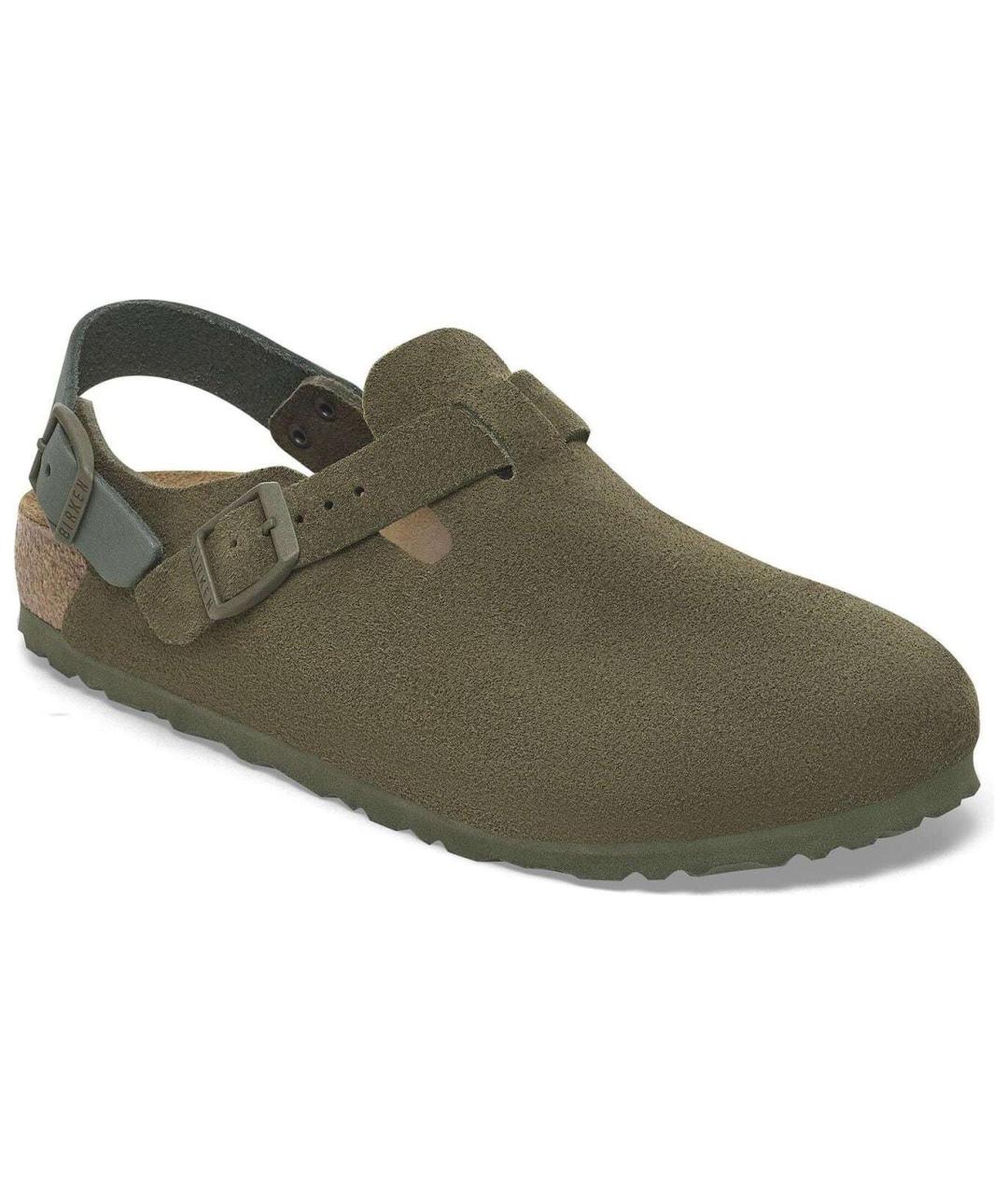 BIRKENSTOCK Зеленые сабо, фото 2