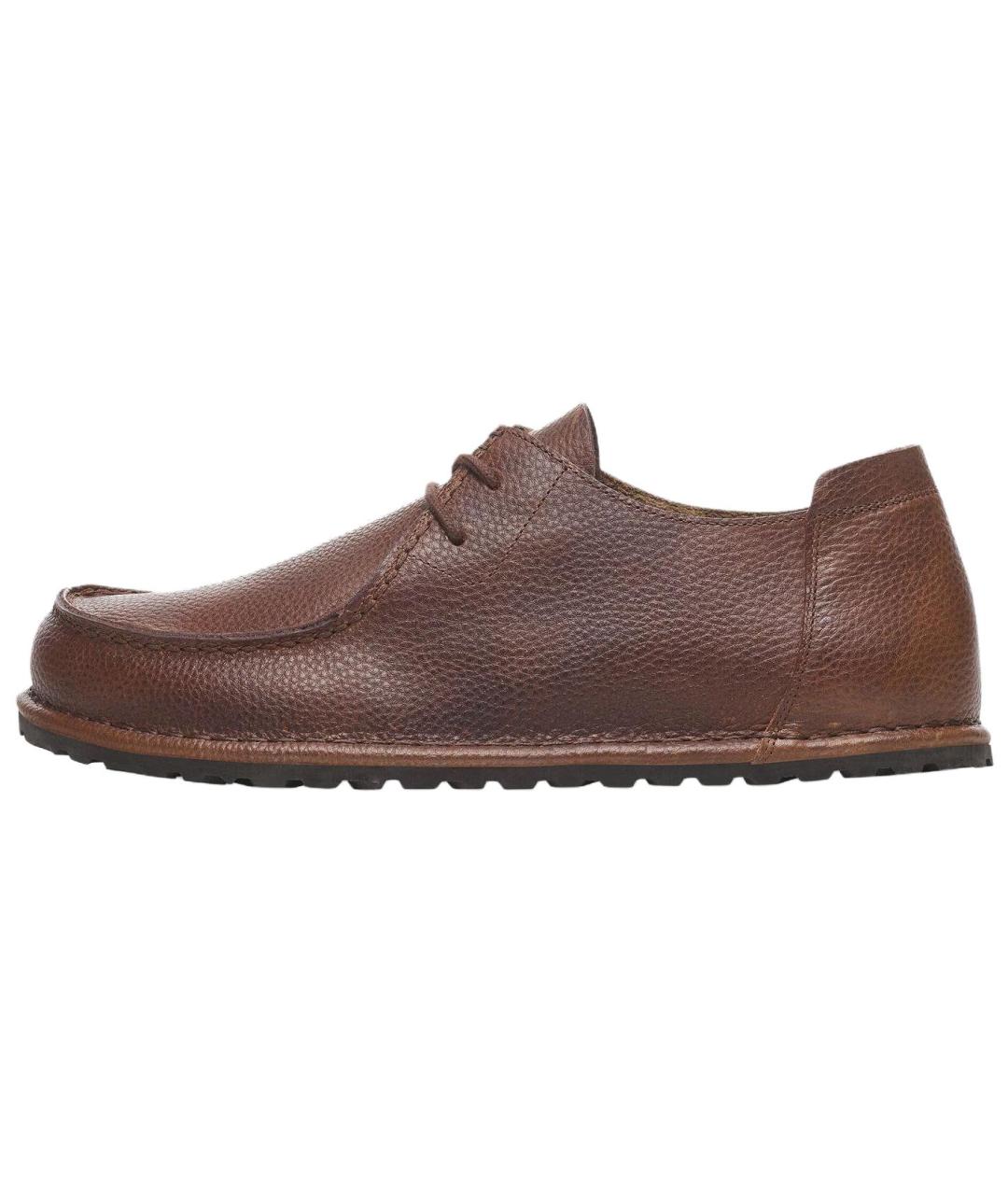 BIRKENSTOCK Коричневые кожаные лоферы, фото 2