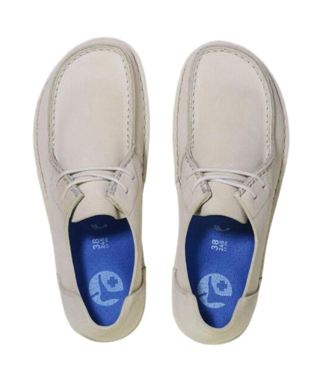 BIRKENSTOCK Белые лоферы, фото 3