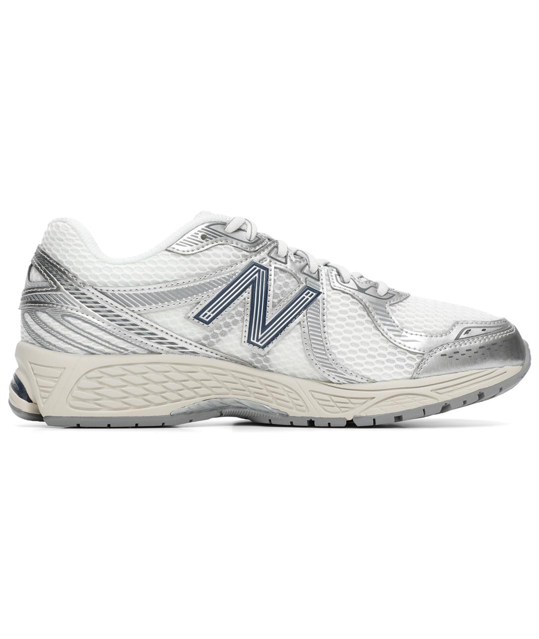 NEW BALANCE Серебряные кроссовки, фото 2