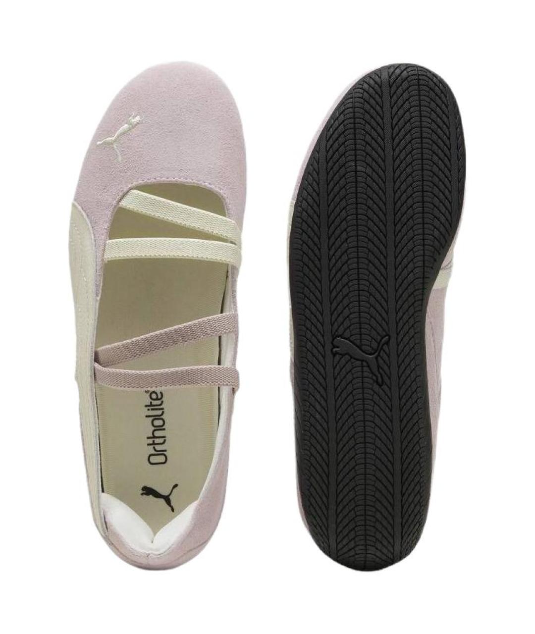 PUMA Розовые кеды, фото 4