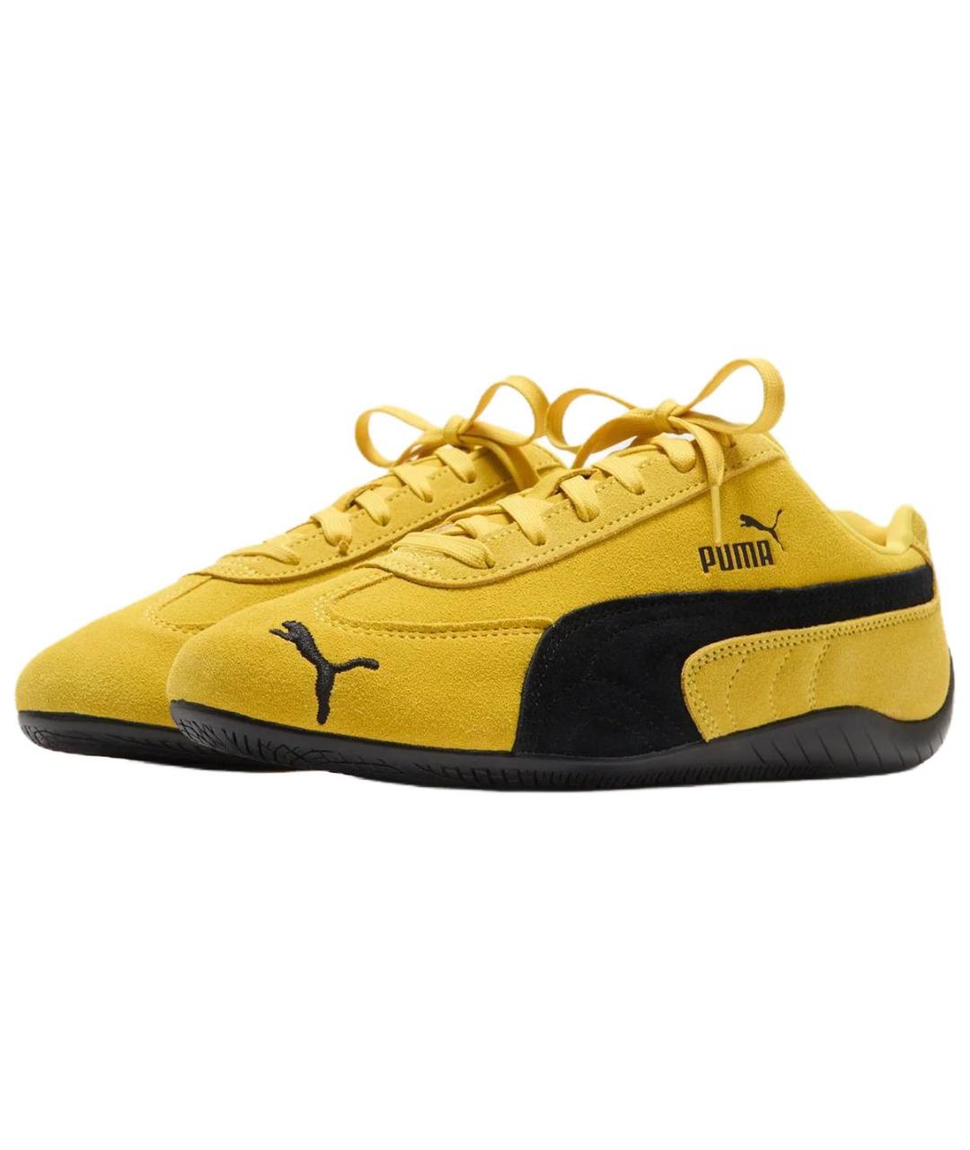 PUMA Желтые кеды, фото 3