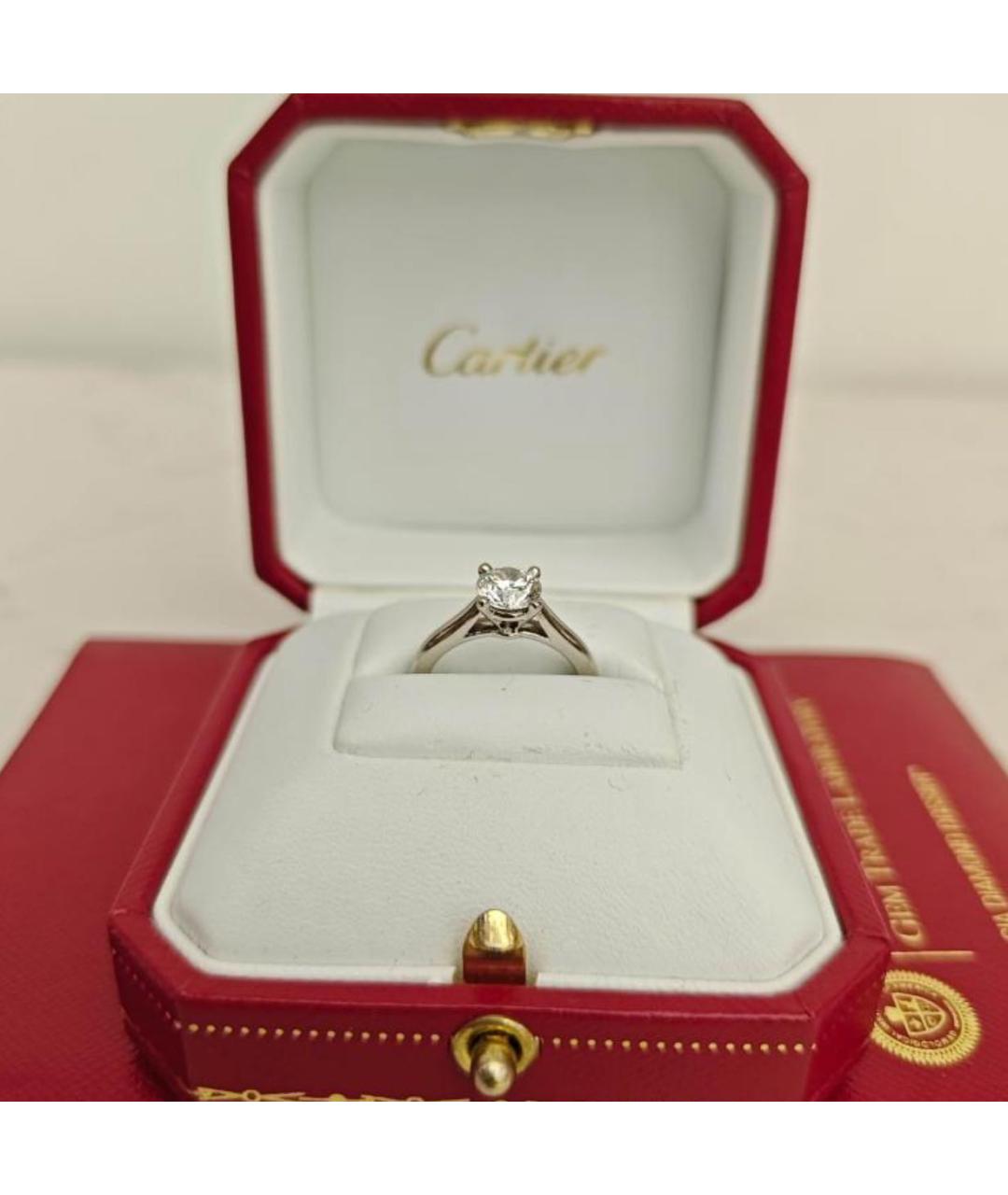 CARTIER Платиновое кольцо, фото 2