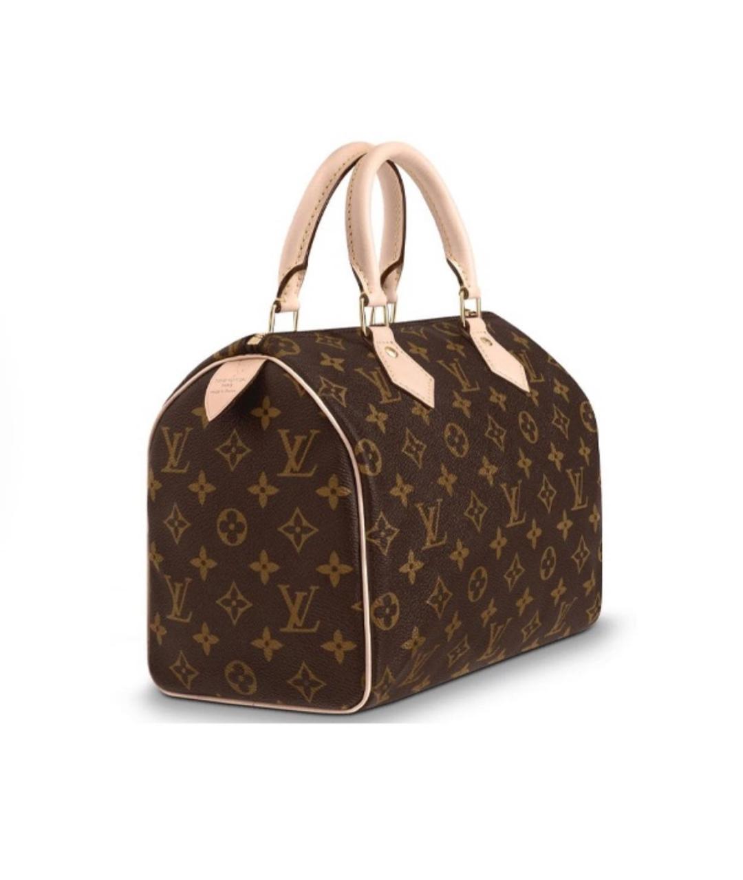 LOUIS VUITTON Коричневая сумка с короткими ручками, фото 3