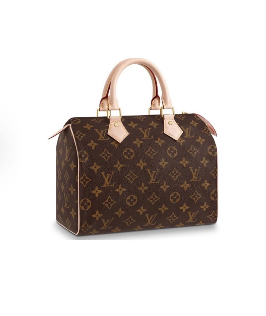 LOUIS VUITTON Коричневая сумка с короткими ручками, фото 2