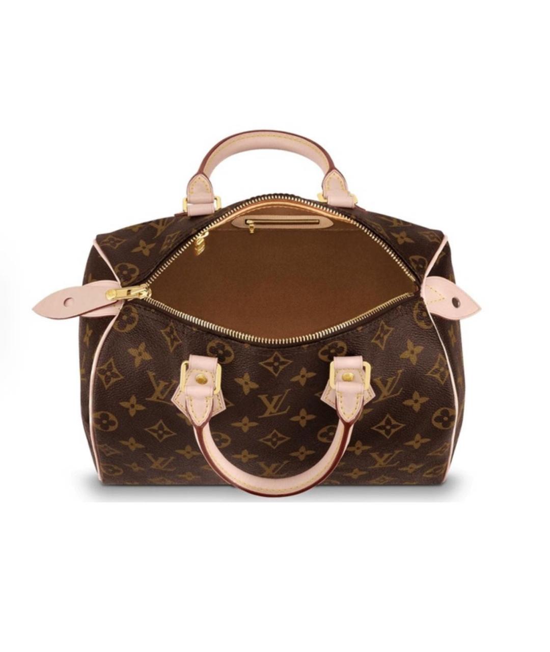 LOUIS VUITTON Коричневая сумка с короткими ручками, фото 4