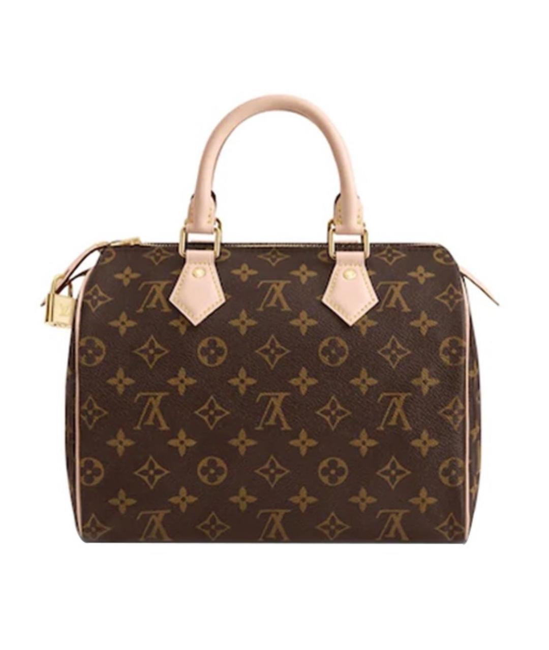 LOUIS VUITTON Коричневая сумка с короткими ручками, фото 6