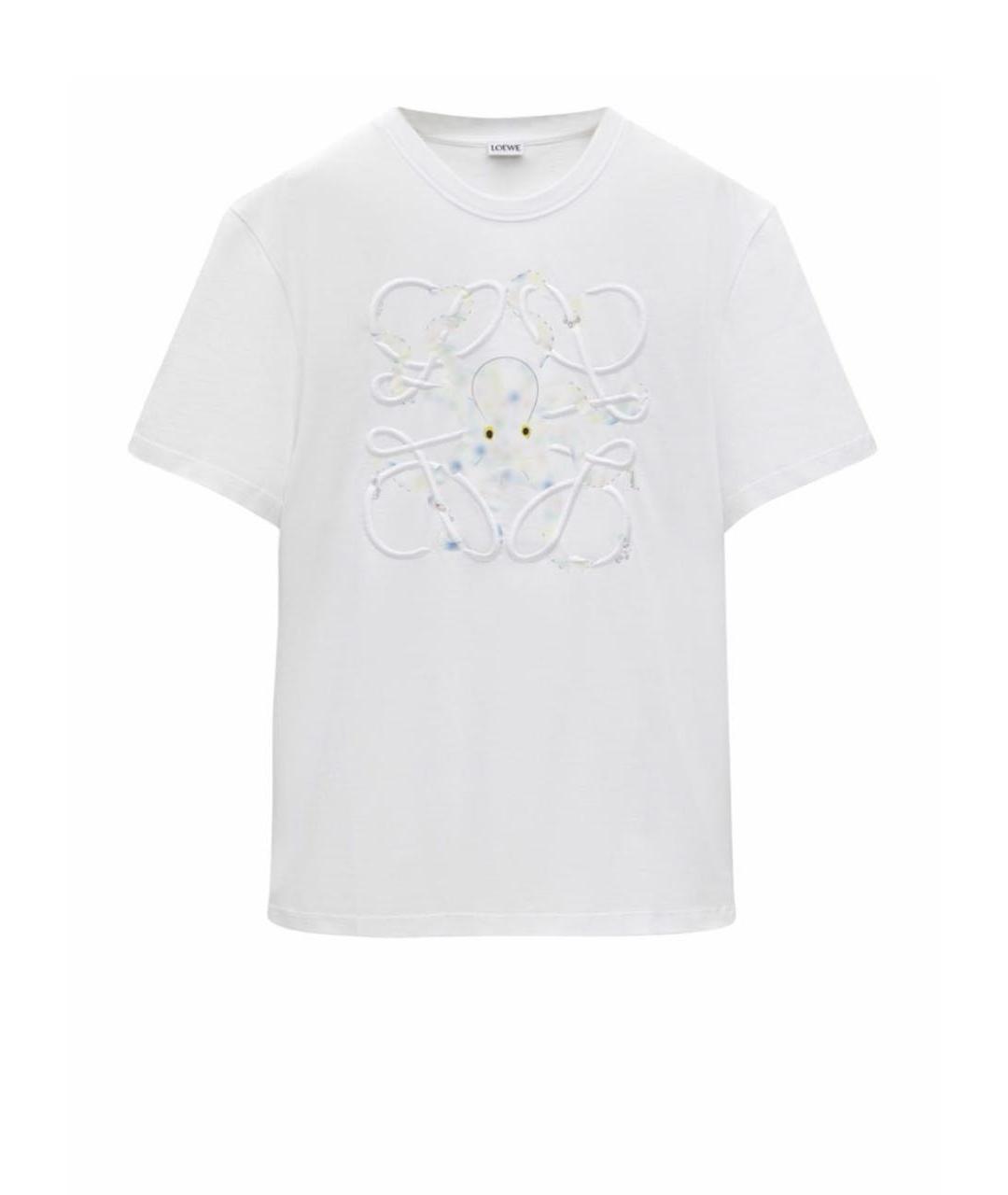 LOEWE Белая футболка, фото 4